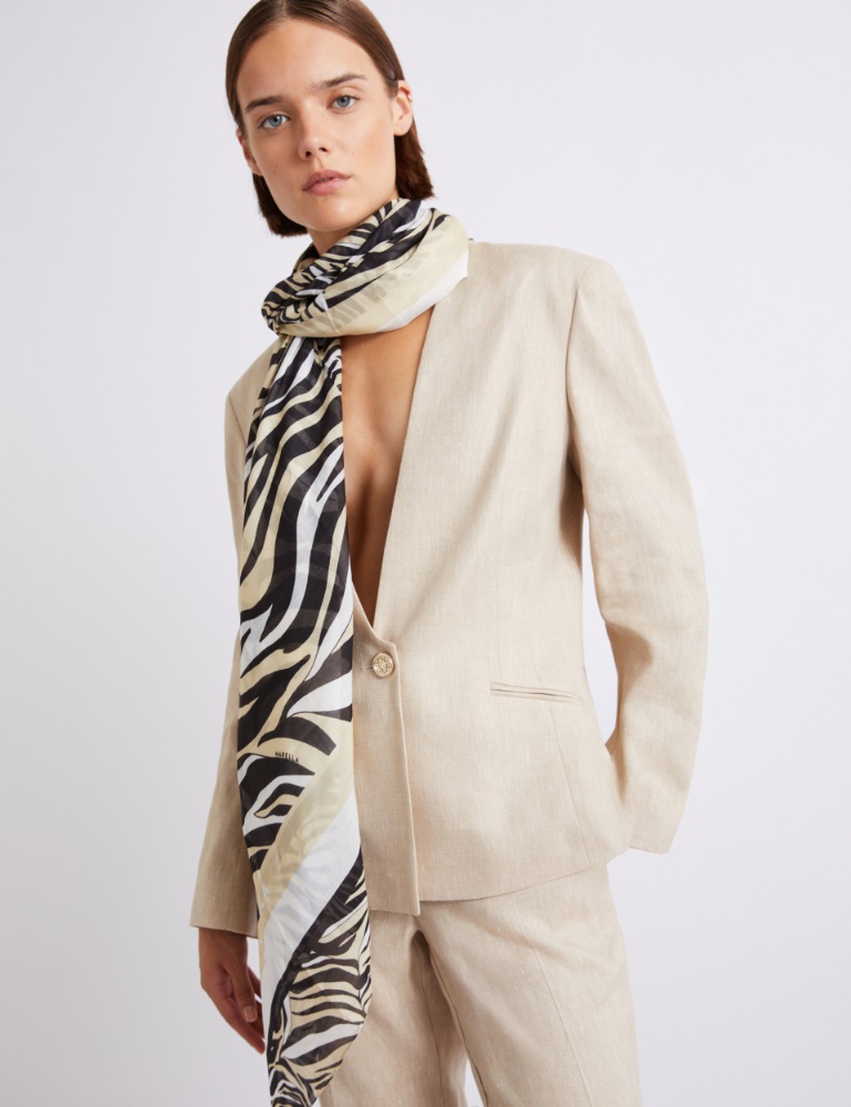 Schultertuch aus einem Seidenmischgewebe - Marella