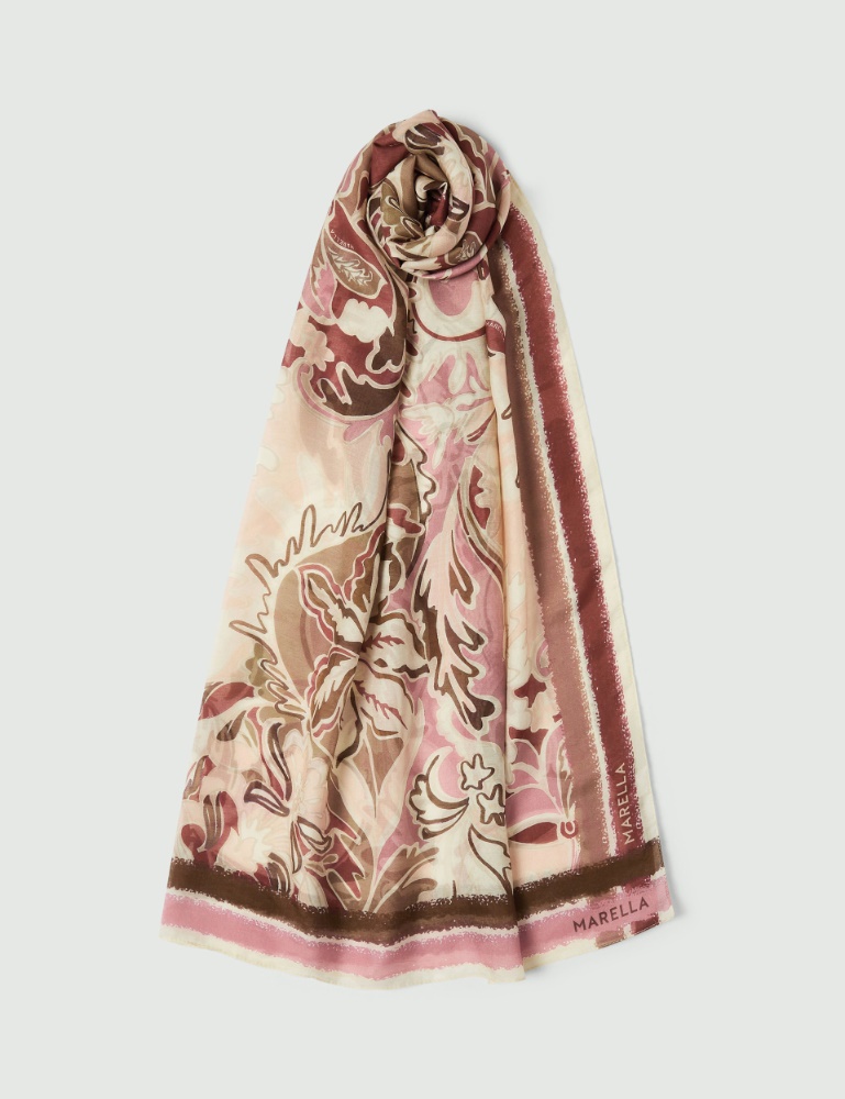 Schultertuch aus einem Seidenmischgewebe - Marella