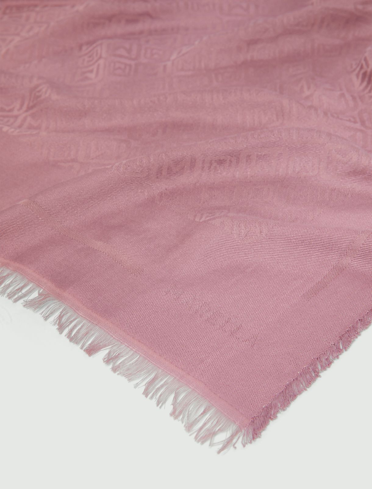 Jacquard stole - BRIGHT ROSE - Marella - 2