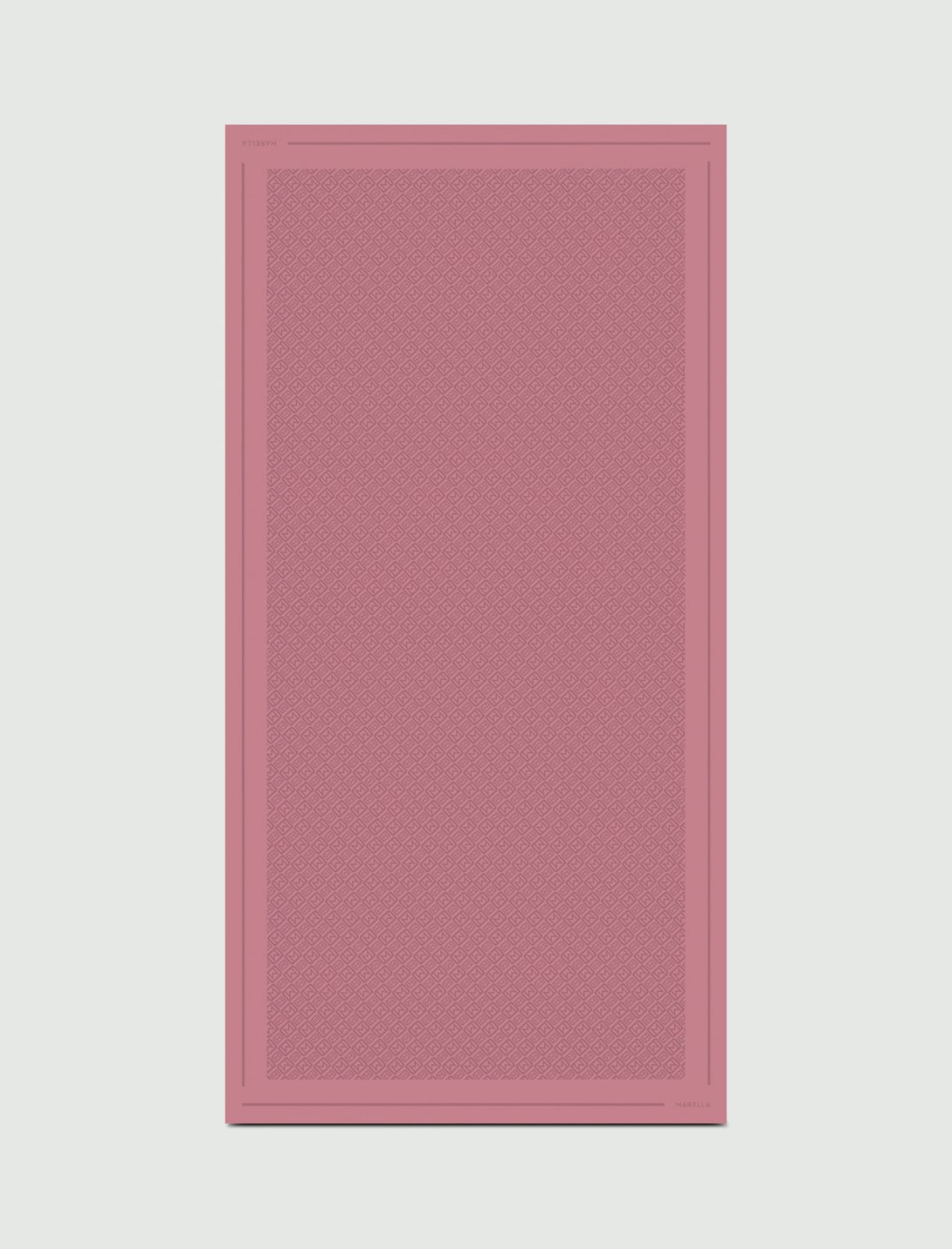 Jacquard stole - BRIGHT ROSE - Marella - 4