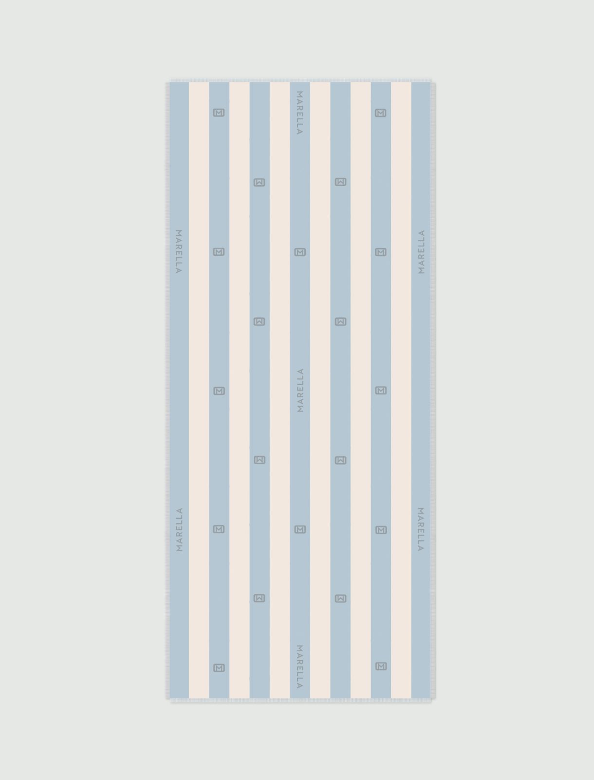 Jacquard-patterned stole - GREY - Marella - 4