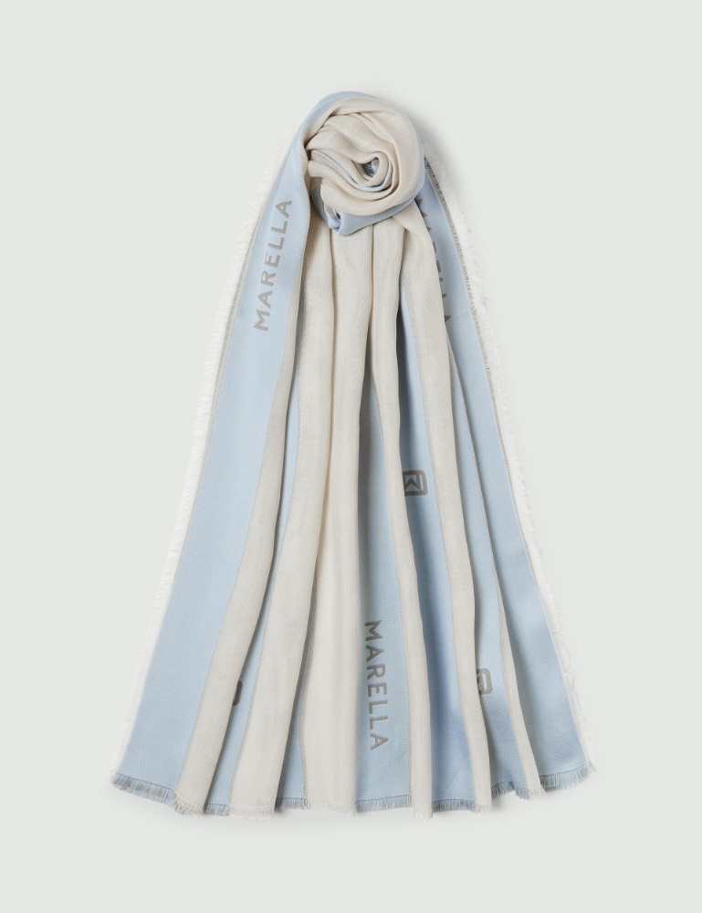 Jacquard-patterned stole - Marella