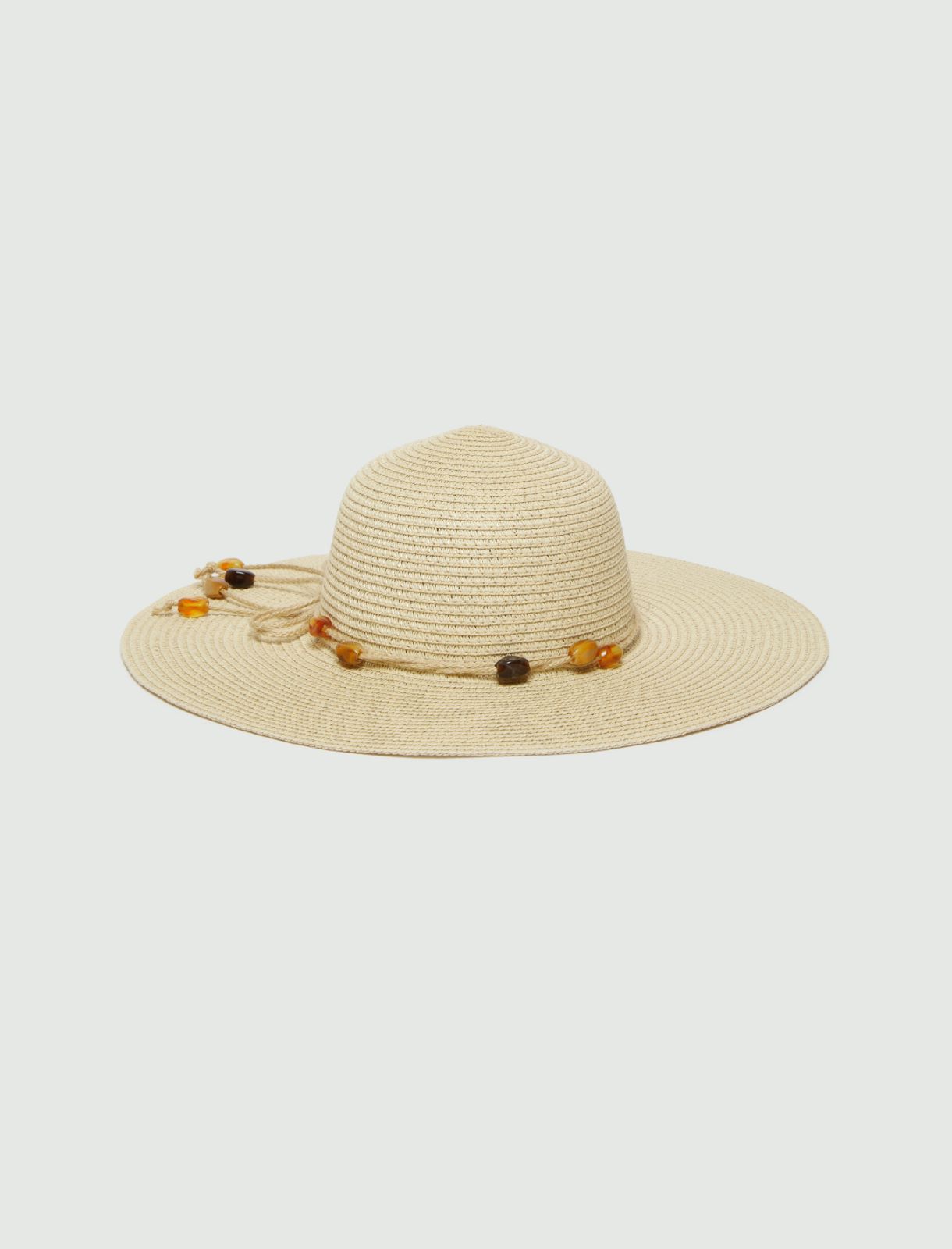 Wide-brimmed hat - STRAW - Marella