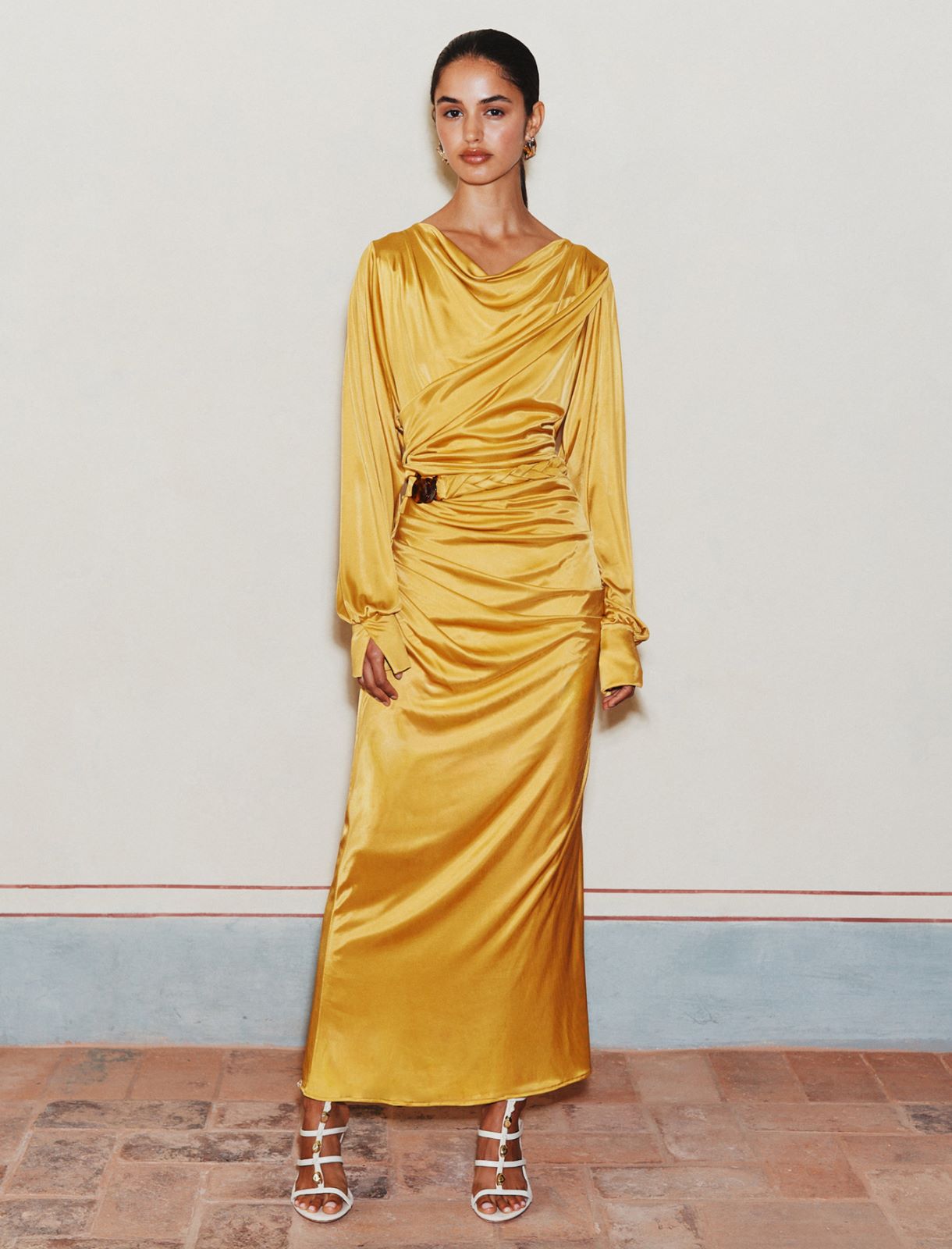 Long jersey dress - SAFFRON - Marella - 2