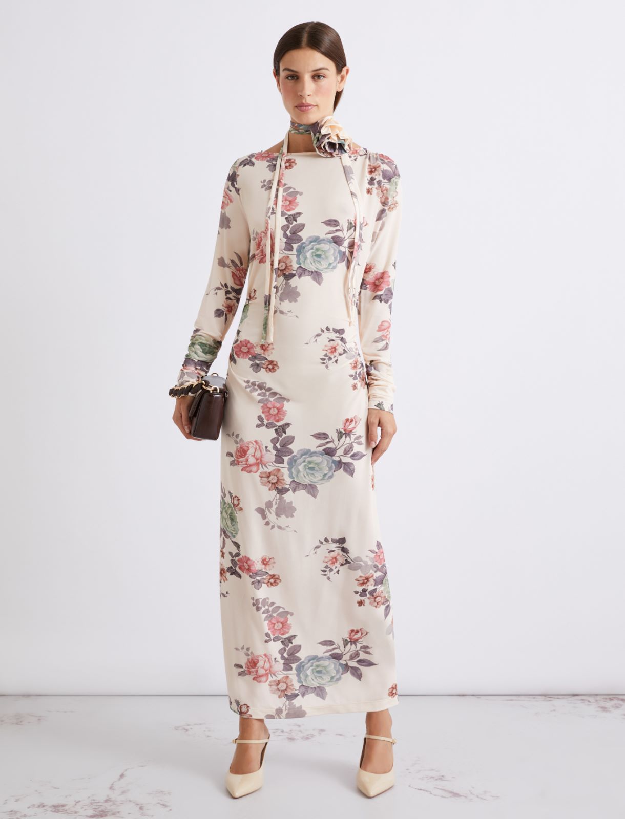 Jersey calf-length dress - Maquillaje - Marella - 2