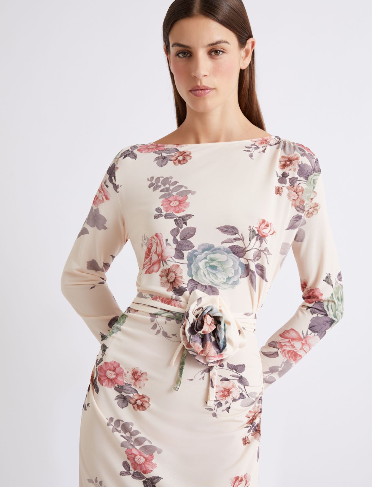 Jersey calf-length dress - Maquillaje - Marella - 5