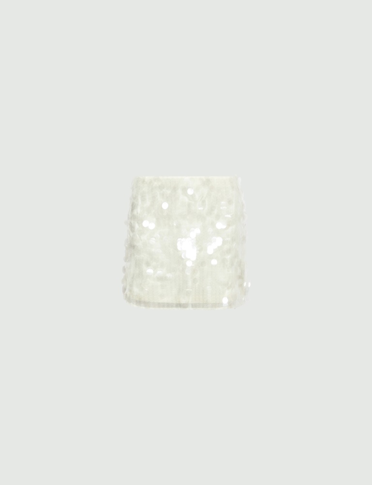 Short sequinned skirt - Marella
