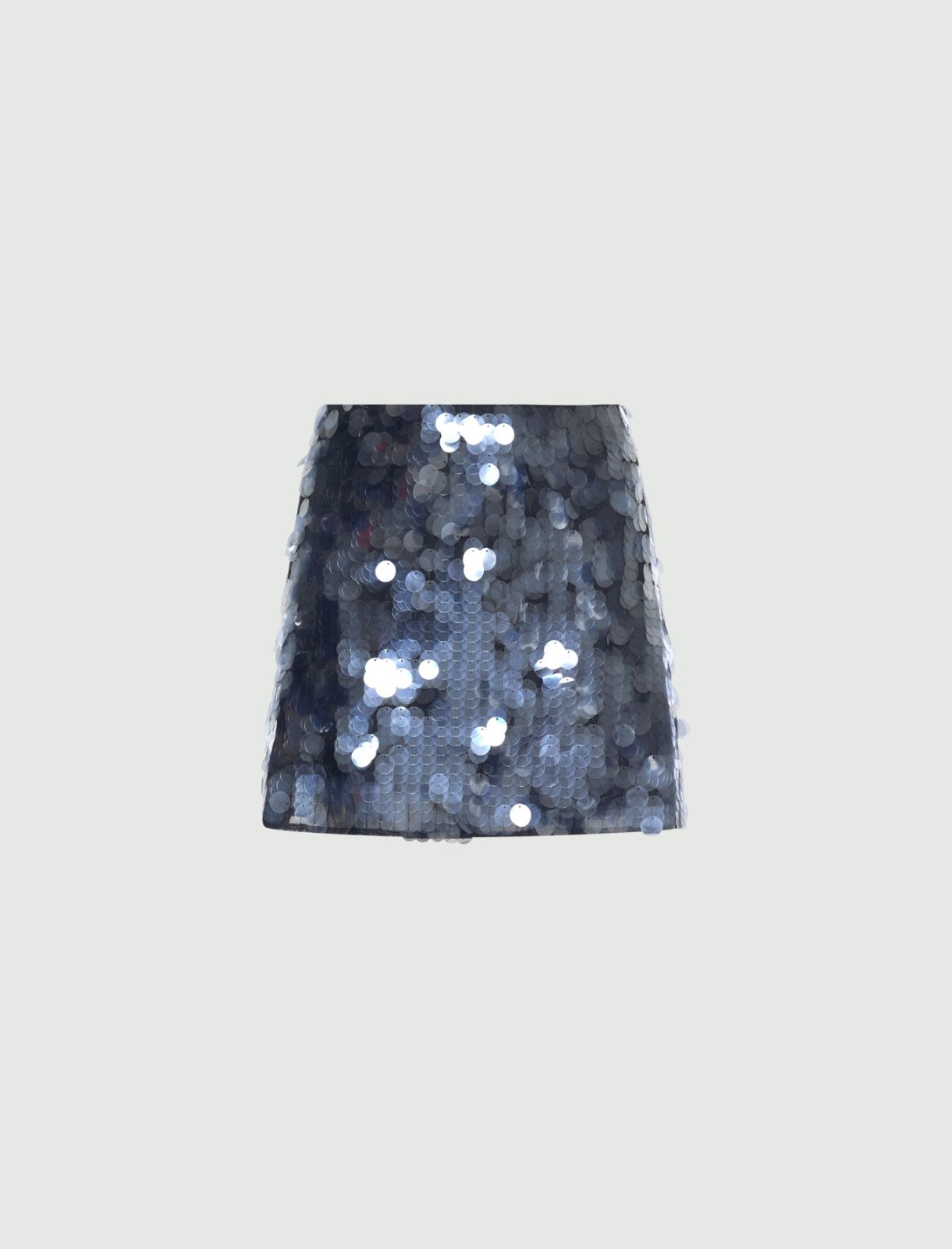 Short sequinned skirt - NAVY - Marella