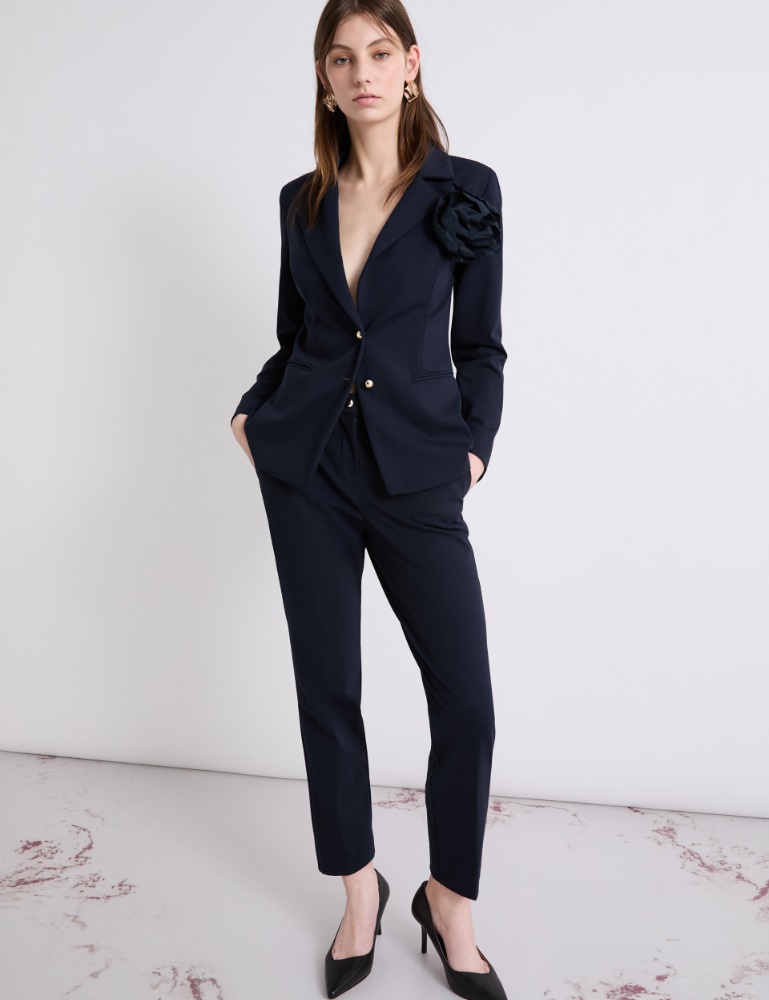 Jersey chino trousers - Marella