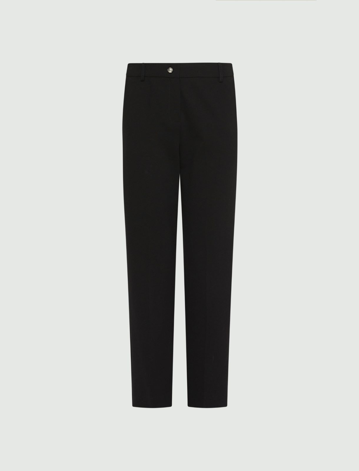 Chinohose aus Jersey - SCHWARZ - Marella