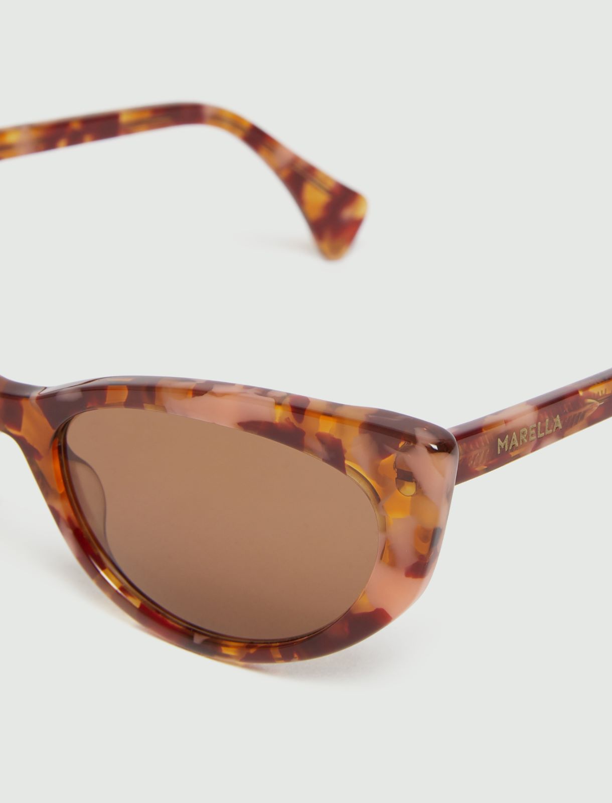 Cat-eye glasses - BROWN - Marella - 4