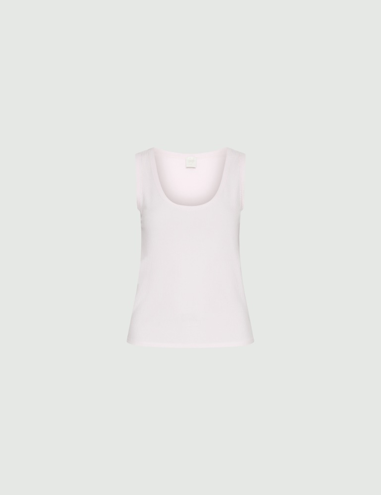 Shiny jersey vest top - Marella