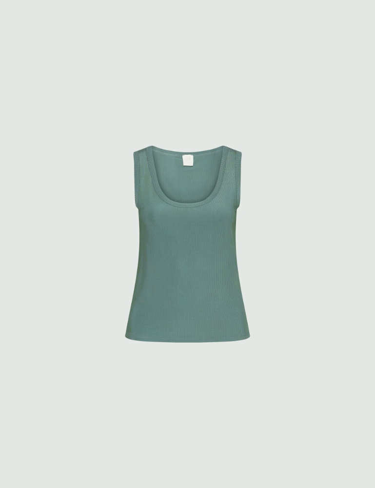 Shiny jersey vest top - Marella
