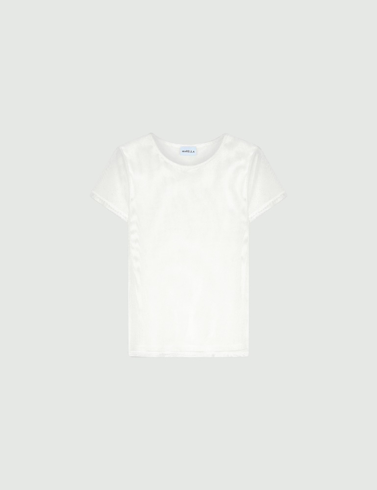 Stretch tulle T-shirt - Marella