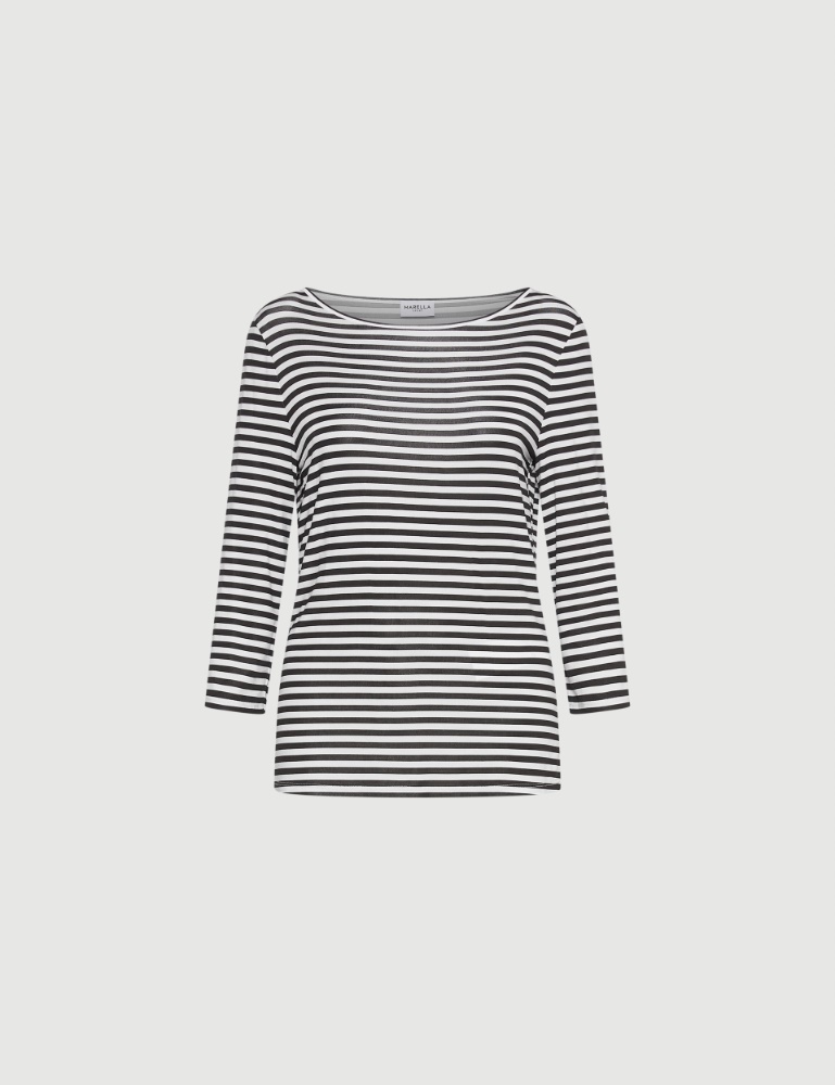 T-shirt in jersey a righe - Marella