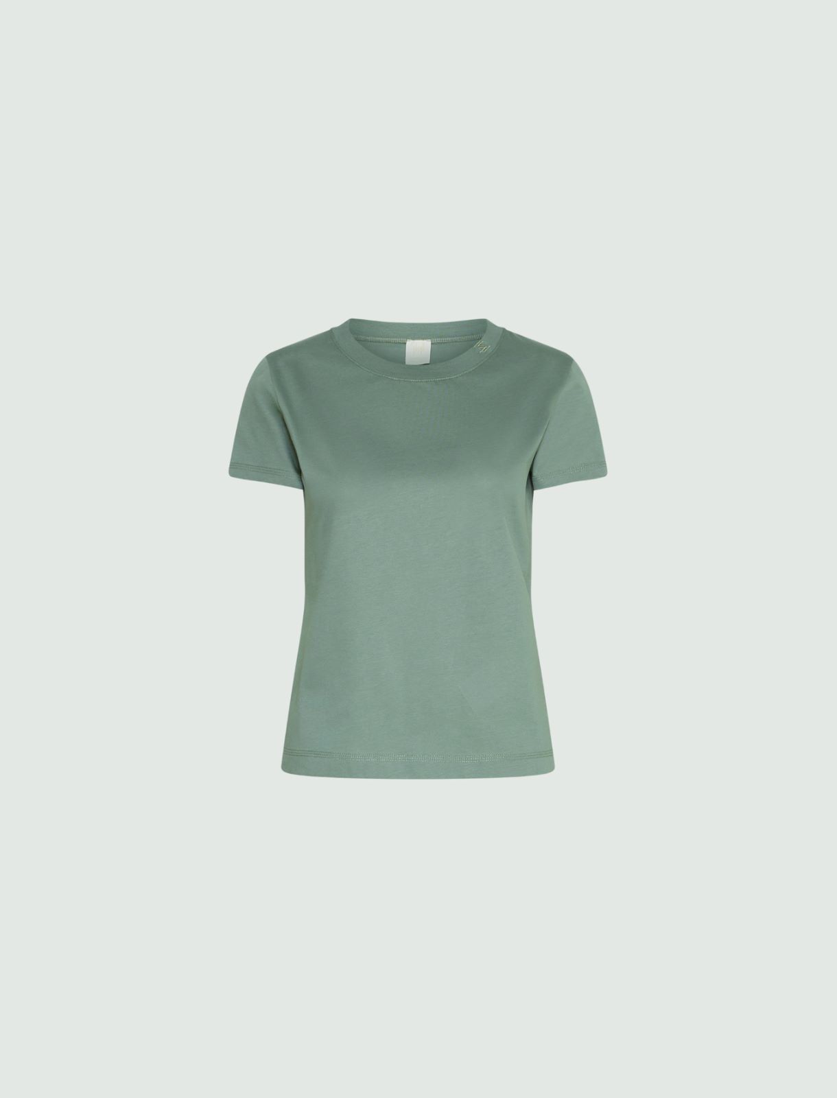 Pure cotton T-shirt - GREEN - Marella