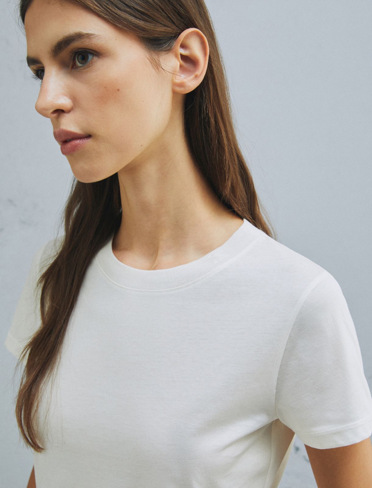 T-shirt in puro cotone - BIANCO LANA - Marella - 5