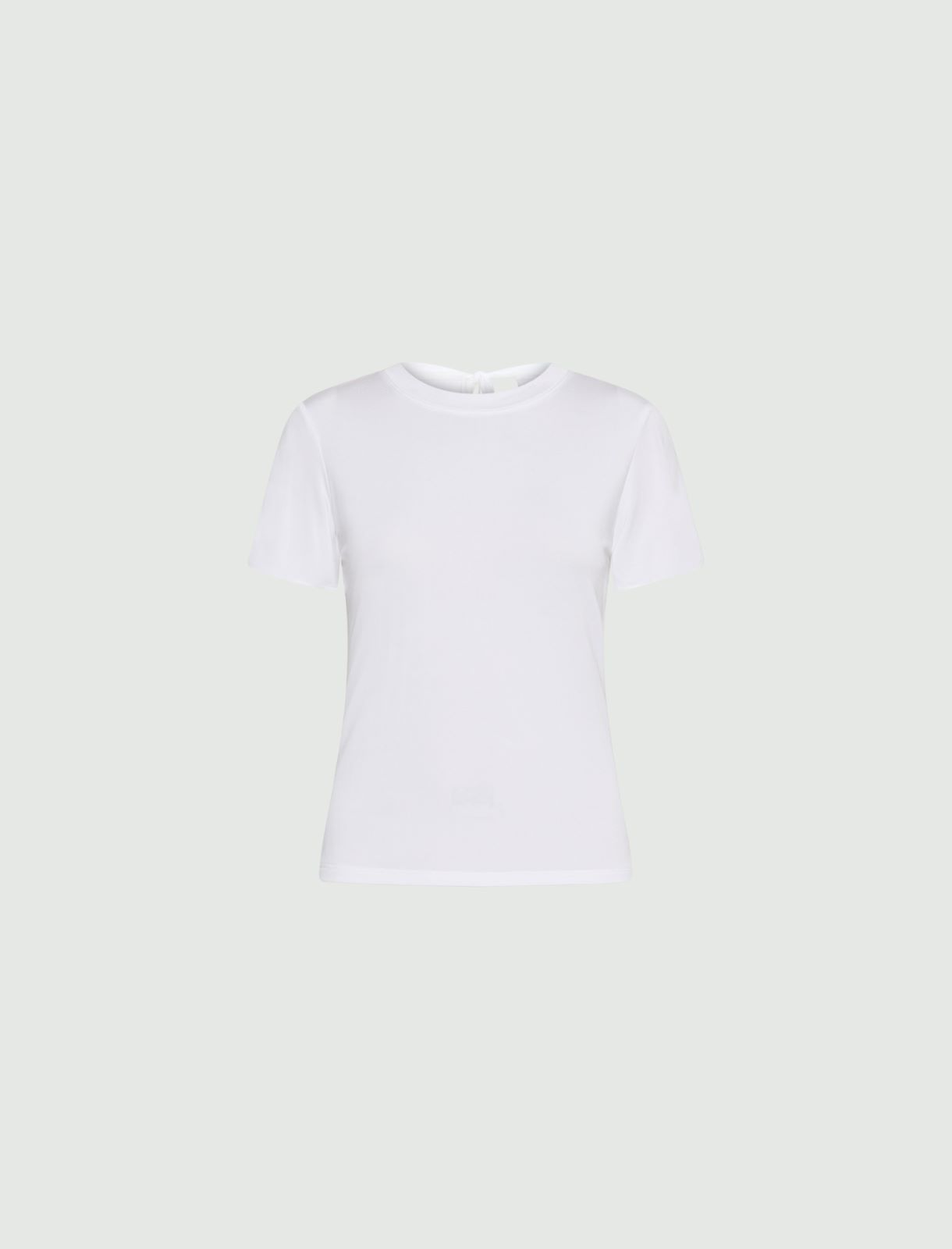 Viscose jersey T-shirt - WHITE - Marella
