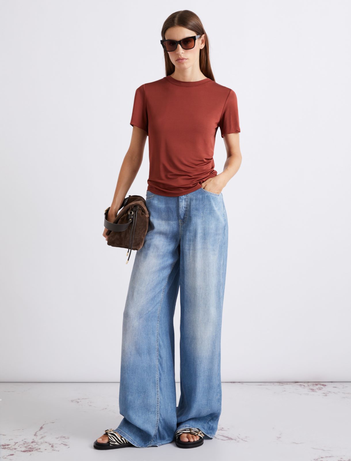 T-Shirt aus Viskosejersey - ROST - Marella - 2