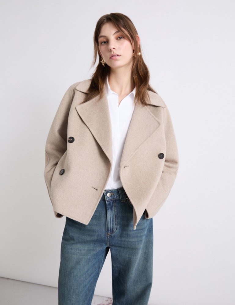 Short double cloth trench coat - Marella