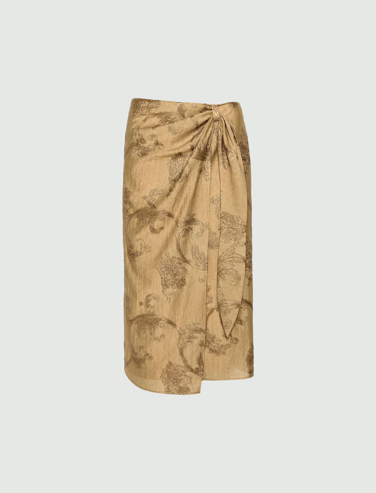 Wrap skirt - BEIGE - Marella