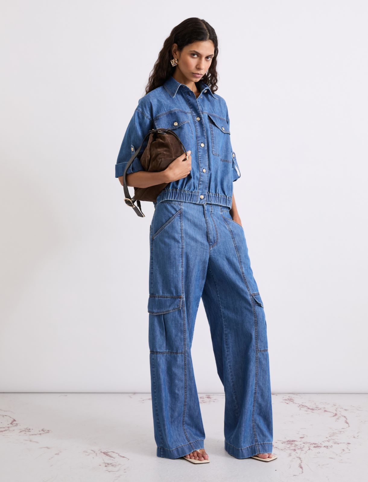 Chemise en denim - BLEU JEANS - Marella - 2