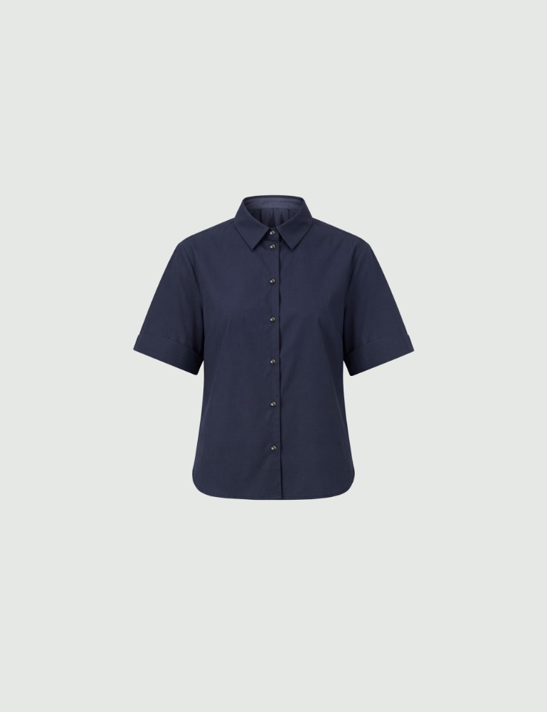 Flared poplin shirt - Marella