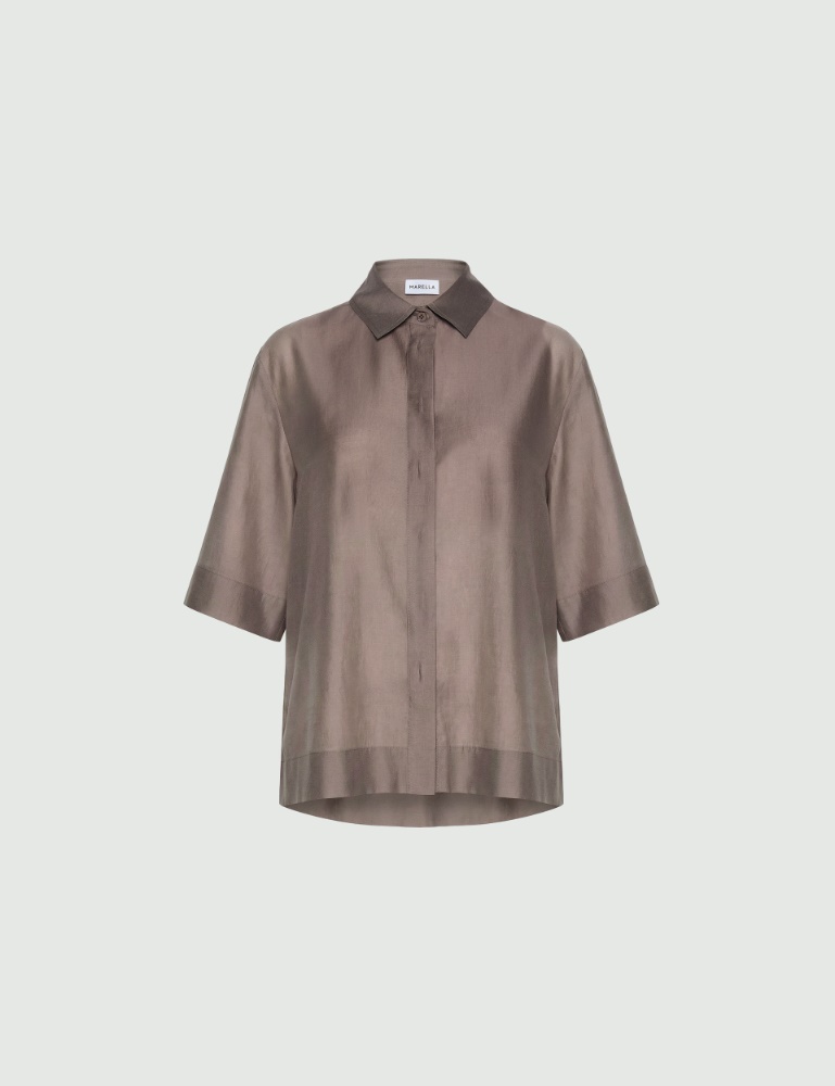 Chemise évasée en organza - Marella