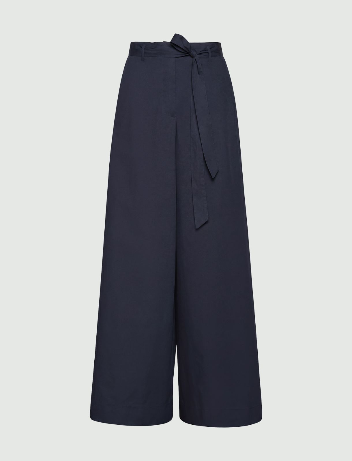 Super wide-leg trousers - NAVY - Marella