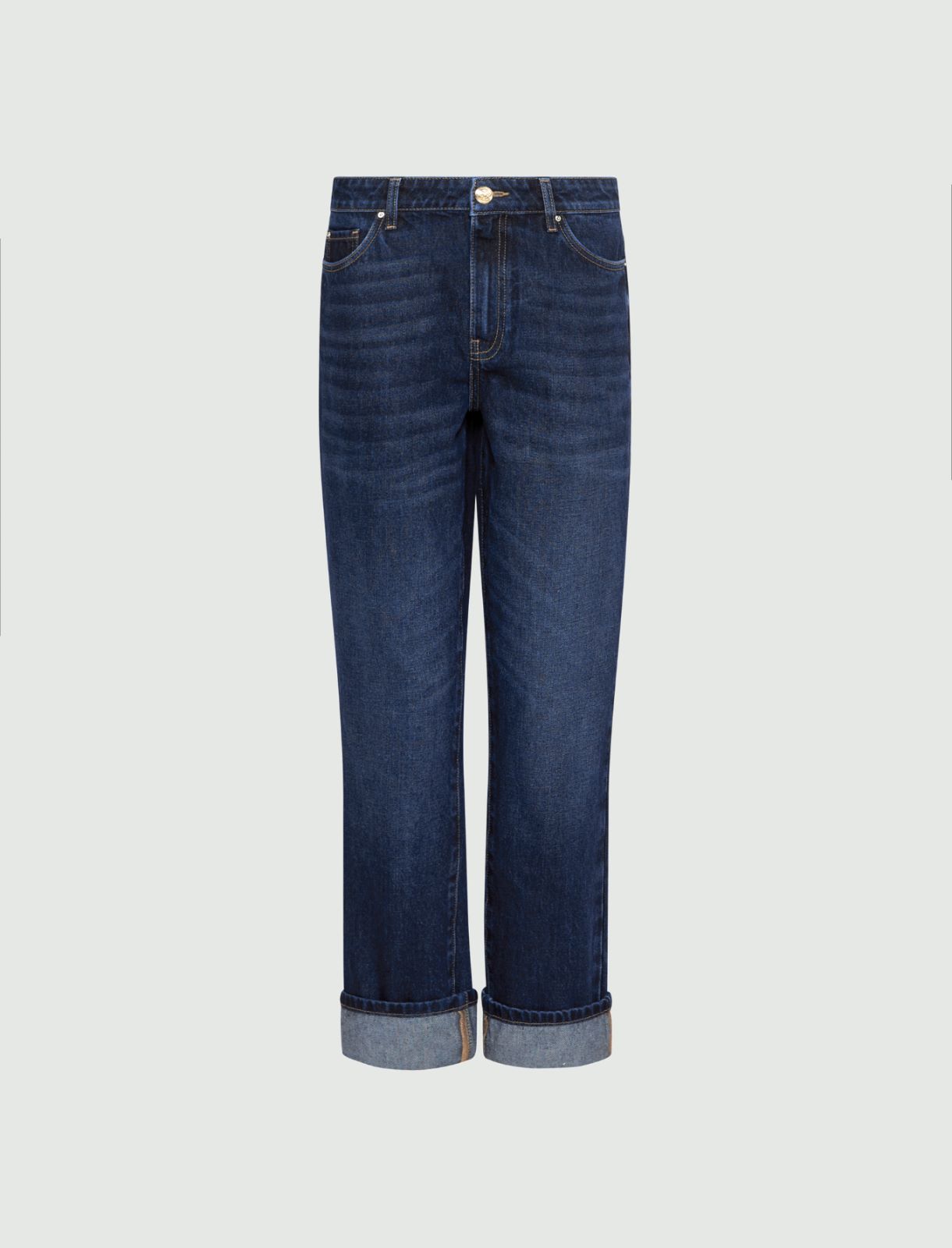 Straight-Fit-Jeans - BLAU - Marella