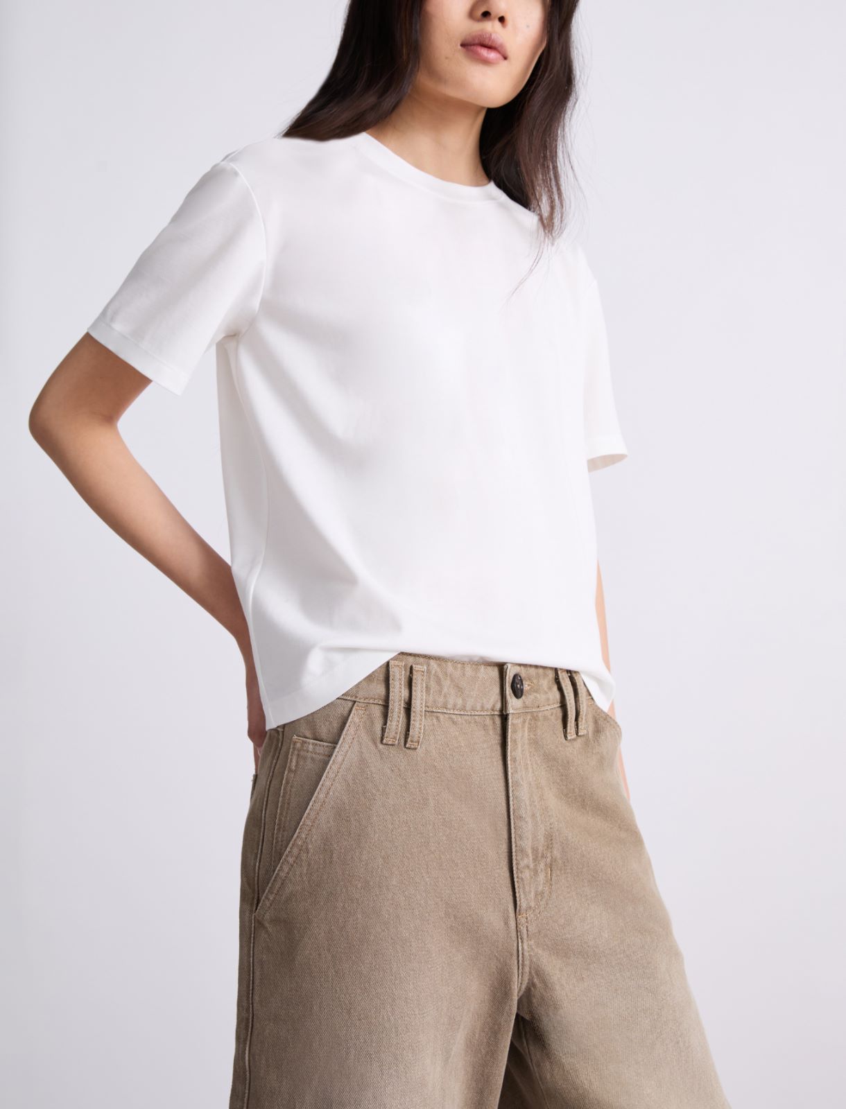 Barrel-Jeans im Loose Fit - BEIGE - Marella - 5