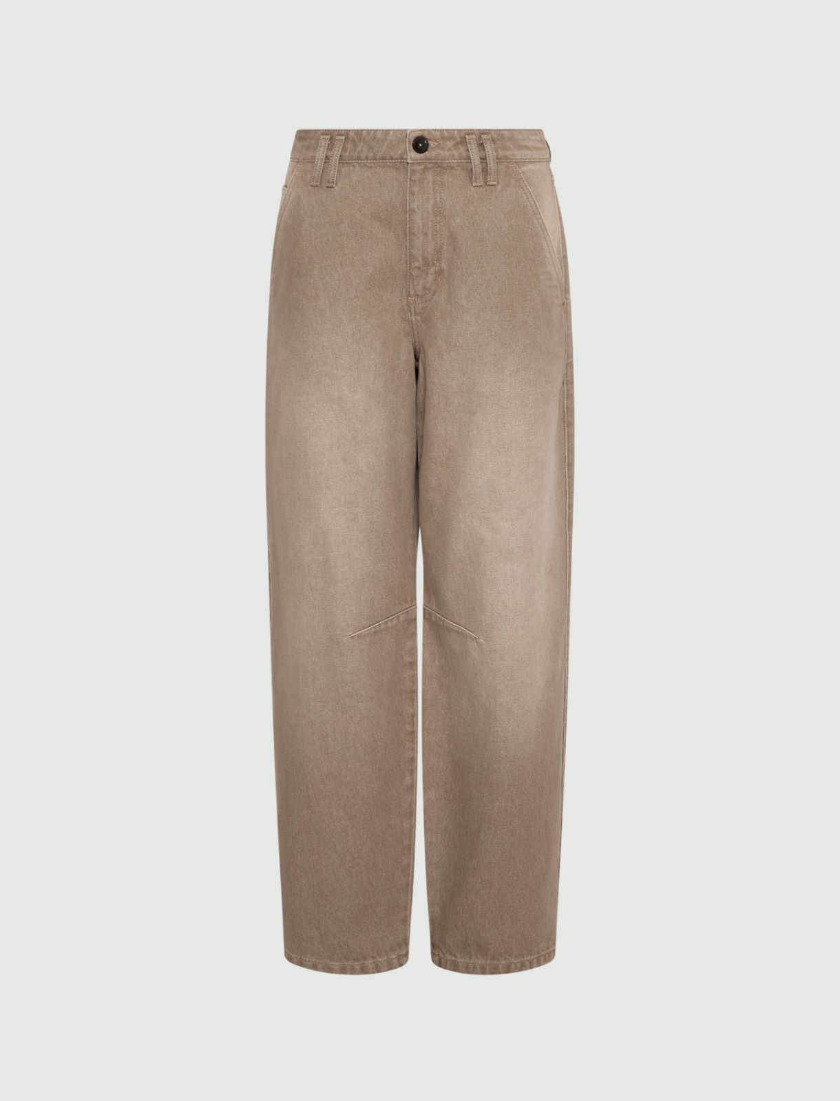 Barrel-Jeans im Loose Fit - BEIGE - Marella