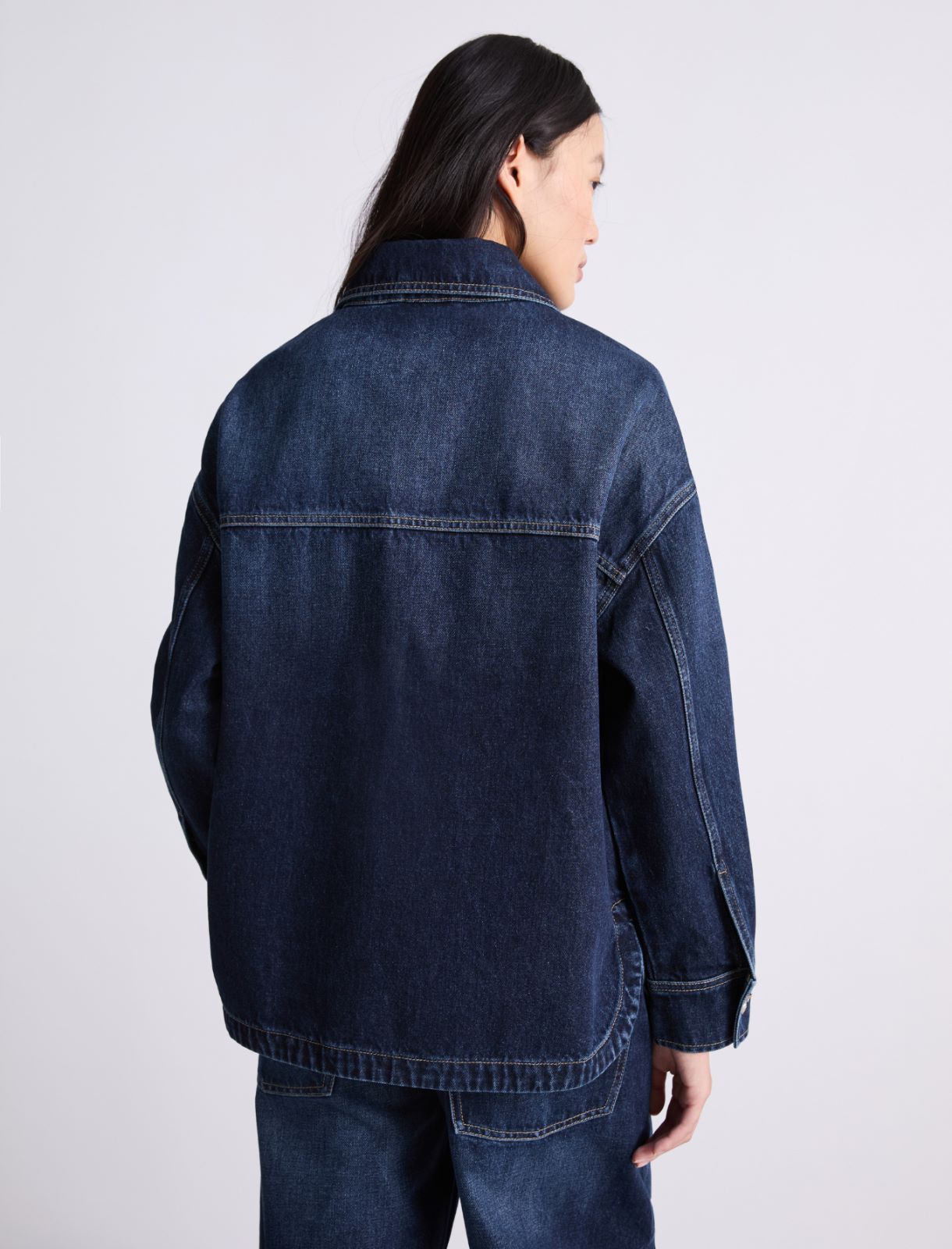 Surchemise en denim - BLEU - Marella - 3