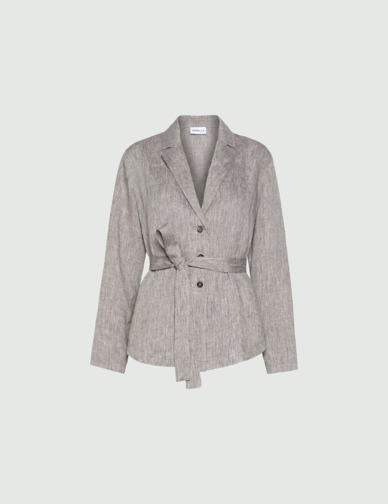 Linen shacket - Marella