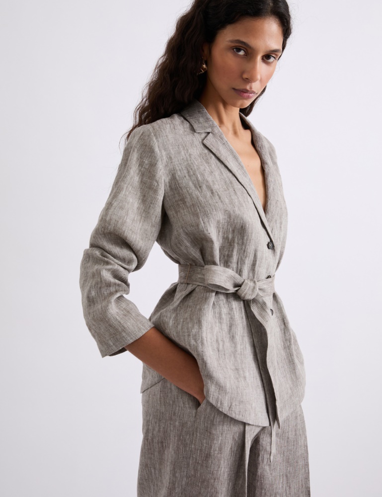 Linen shacket - Marella