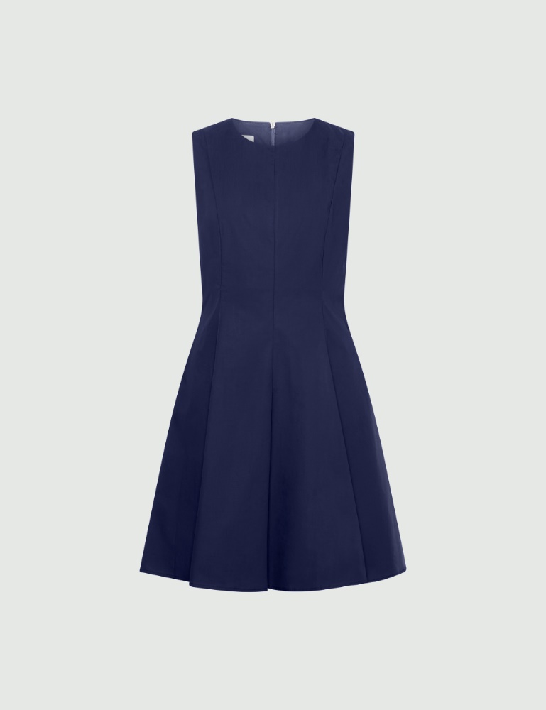 Abito fit and flare in popeline - Marella