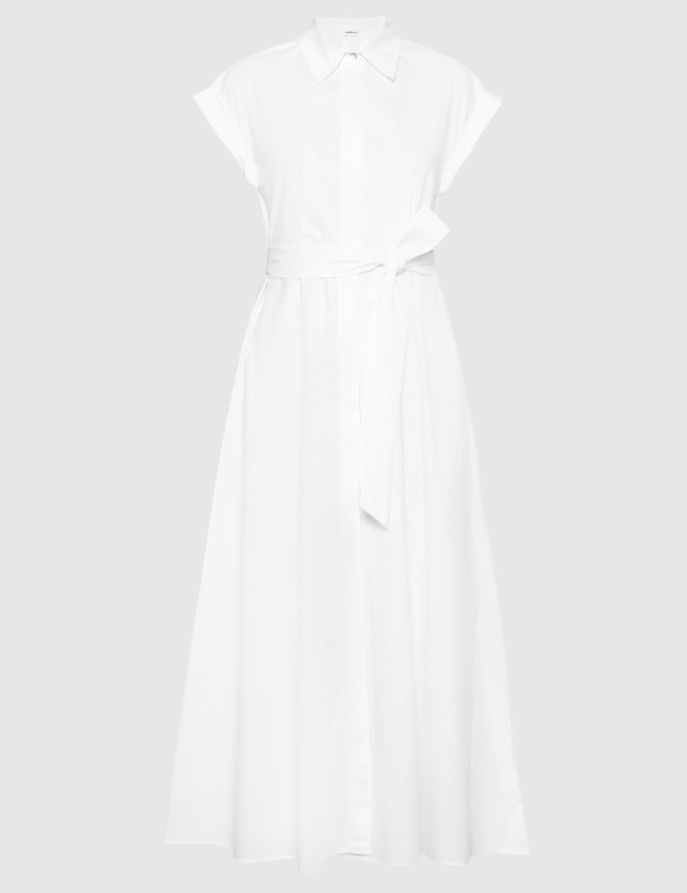 Hemdblusenkleid aus Popeline - Marella