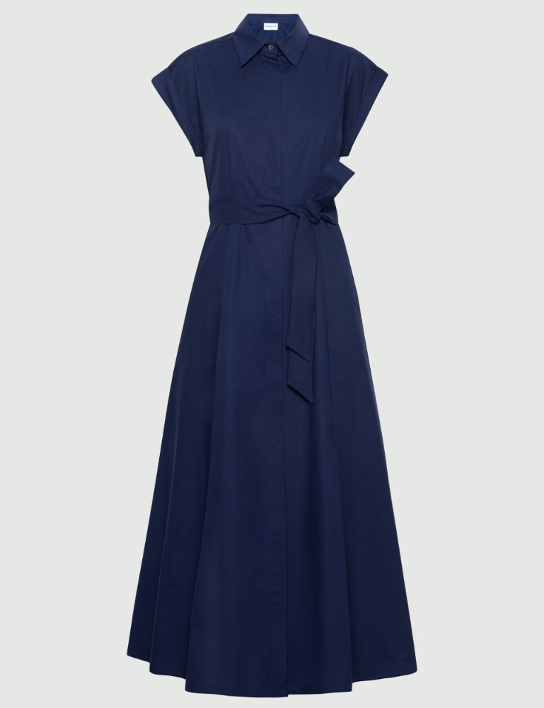 Hemdblusenkleid aus Popeline - Marella
