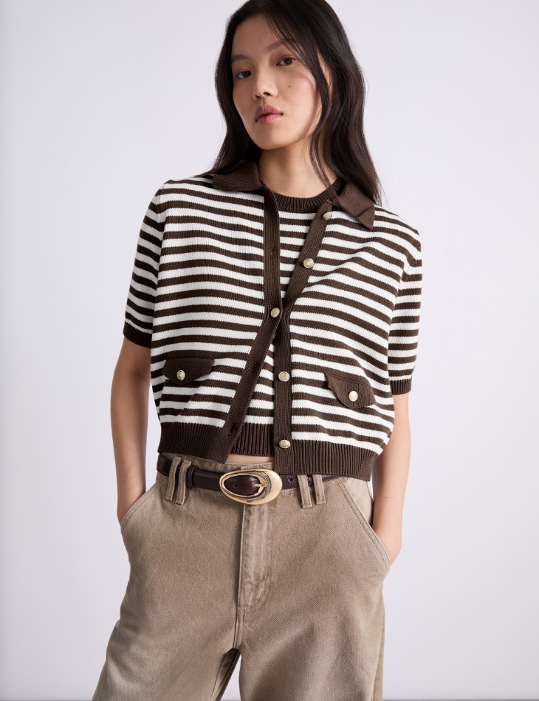 Cotton and silk cardigan - Marella