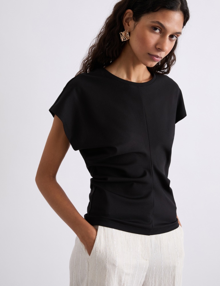 Milano-knit jersey T-shirt - Marella