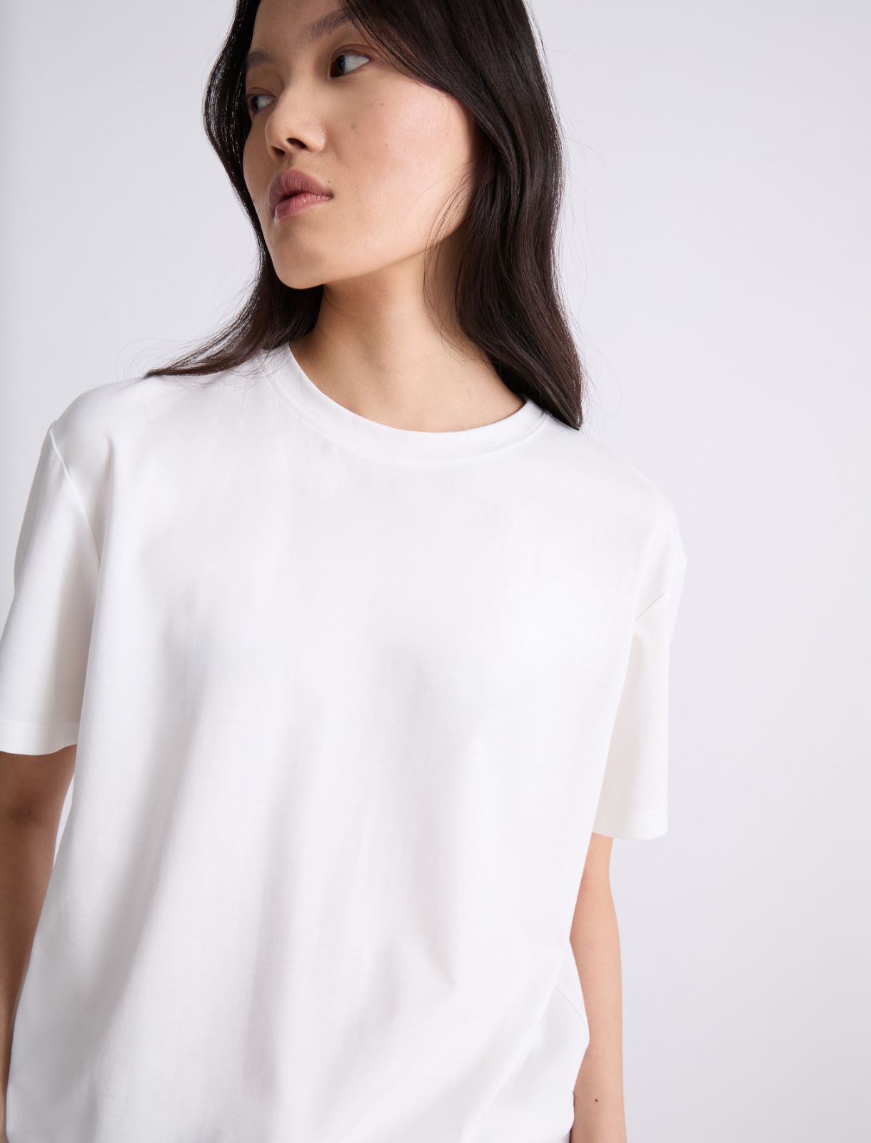 T-shirt boxy - BLANC - Marella - 5
