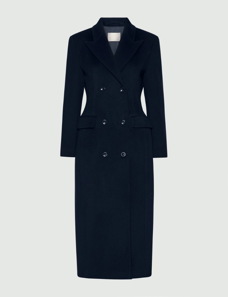 Pure wool double-breasted coat - Marella