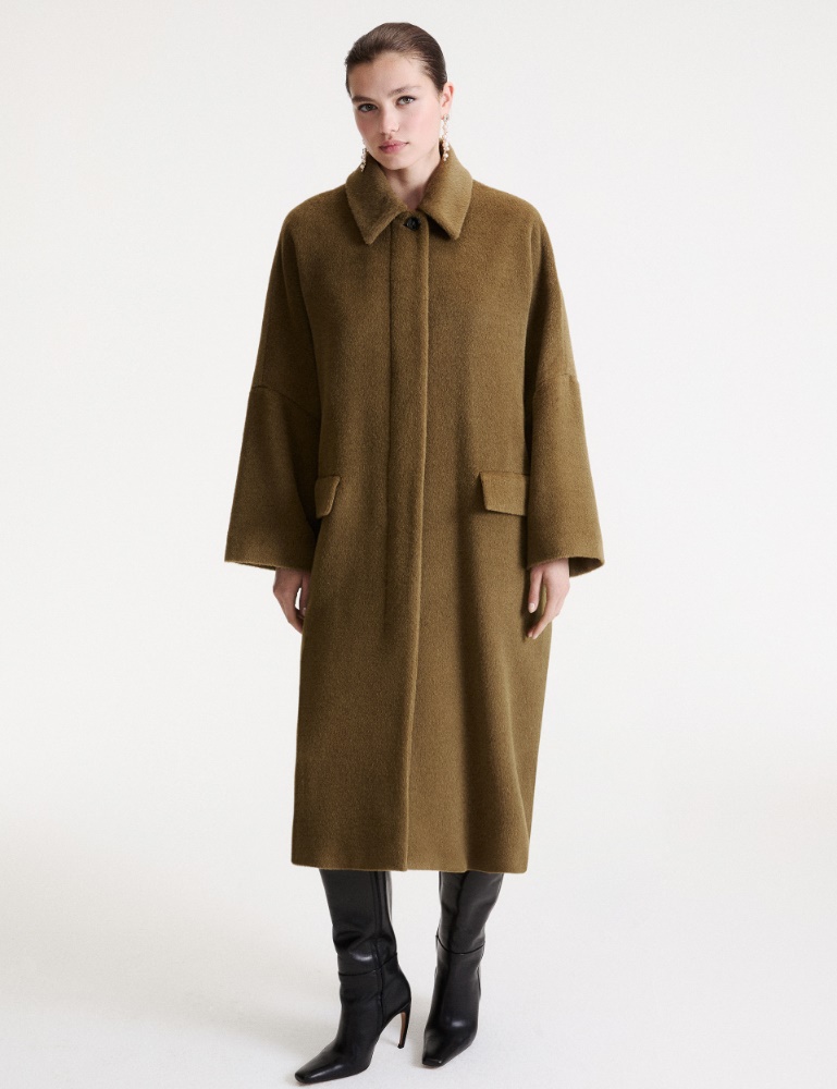 Manteau surdimensionné en alpaga - Marella