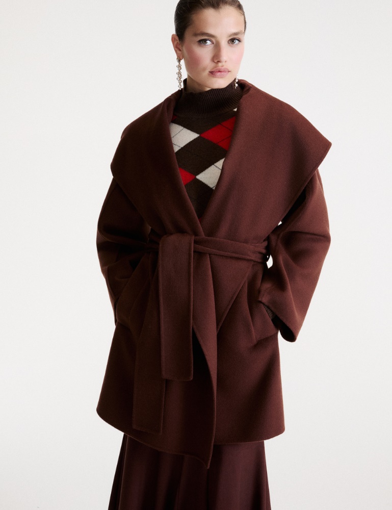 Pure wool double-sided fabric coat - Marella