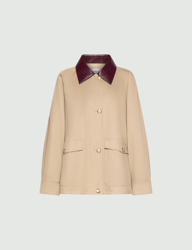 Stretch gabardine car coat - Marella