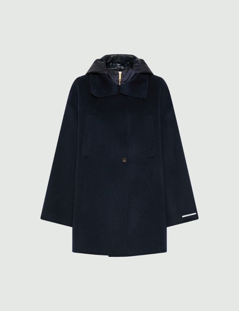 Caban et cape en double de laine - Marella