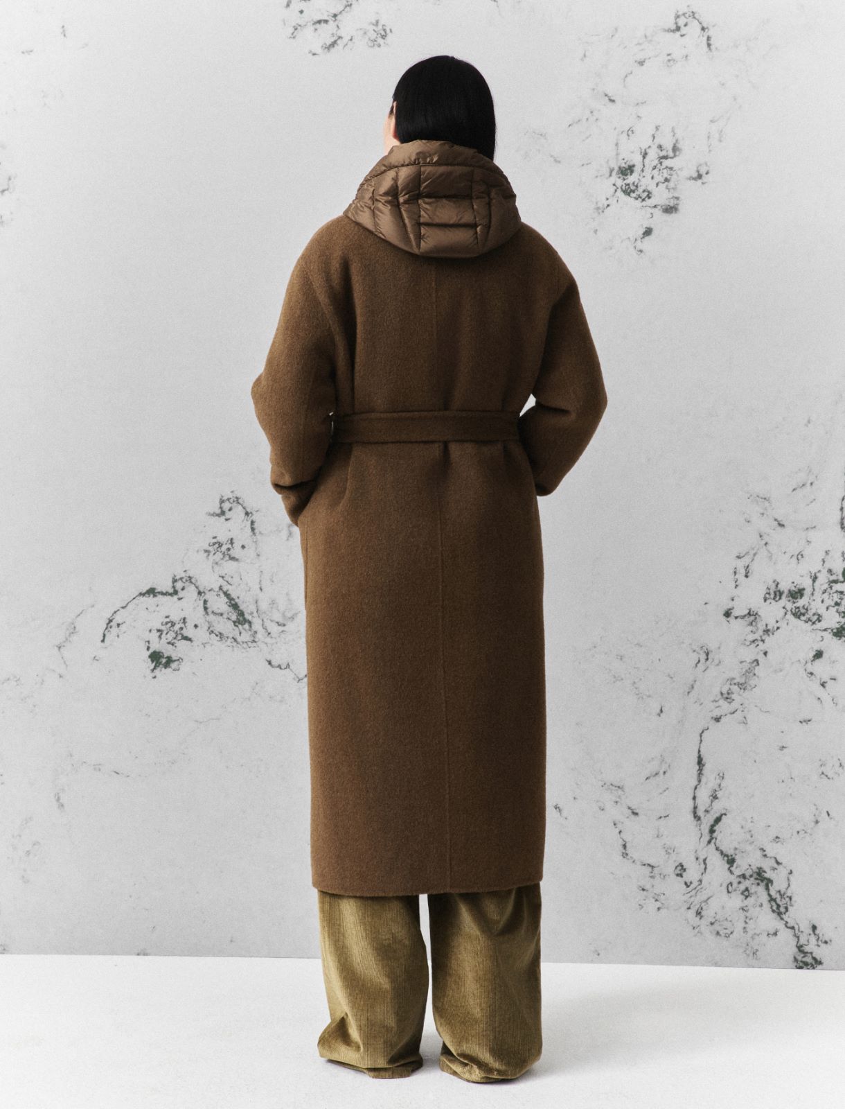 Manteau avec rembourrage amovible - VERT HUILE - Marella - 3