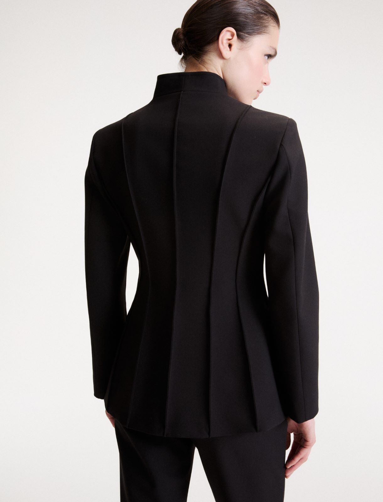 Tailored cavalry jacket - BLACK - Marella - 3