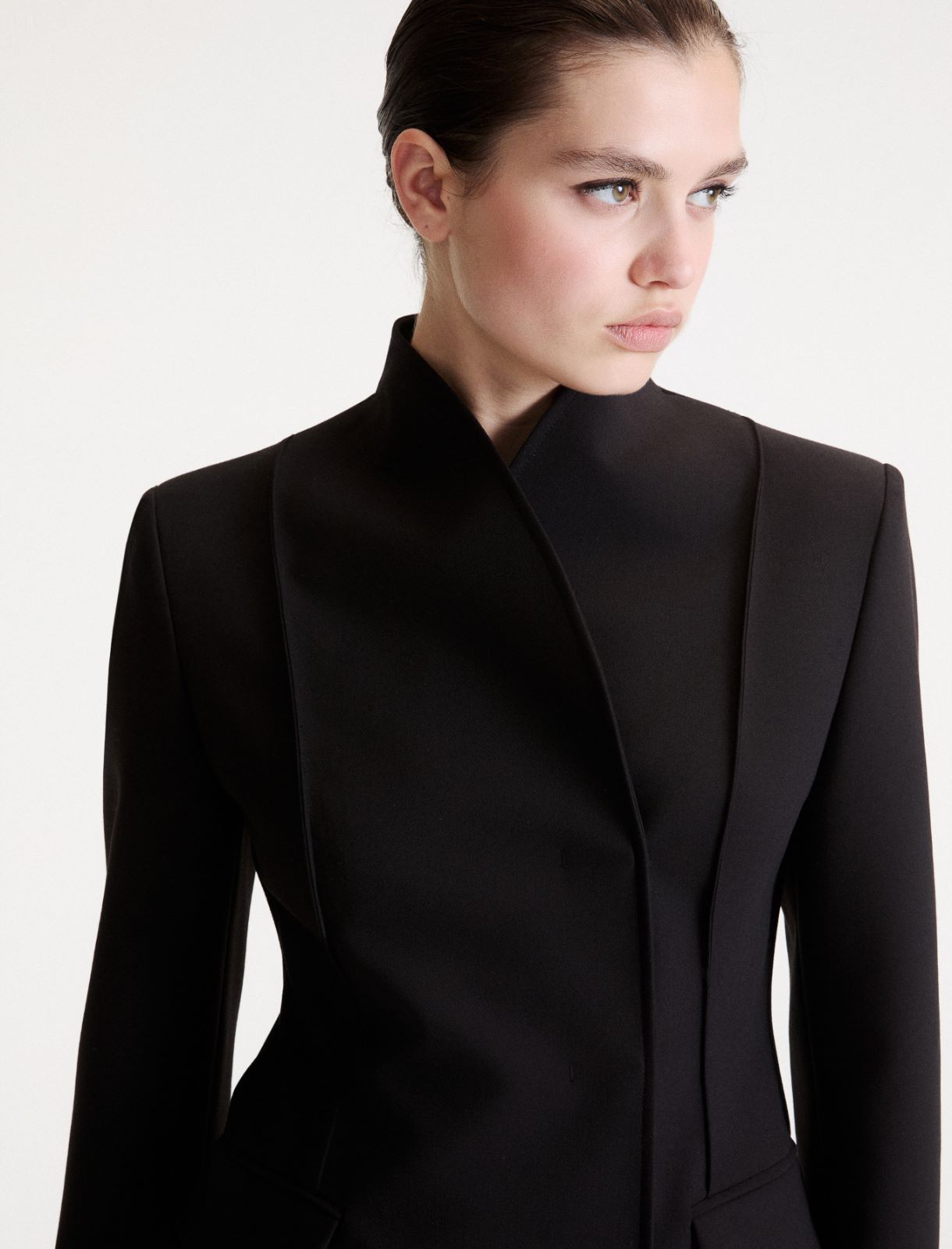 Tailored cavalry jacket - BLACK - Marella - 5