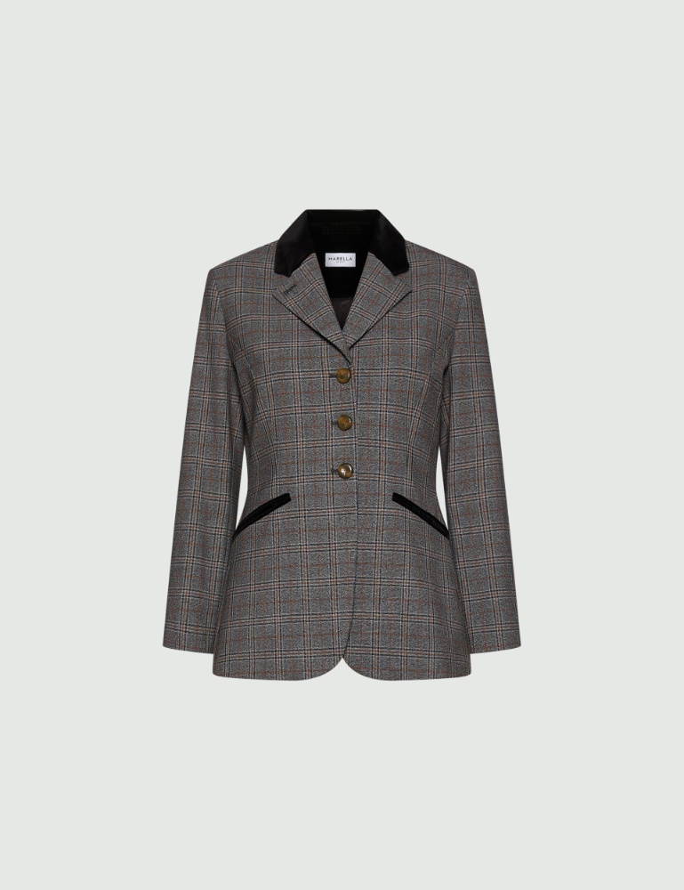 Slim-fit stretch twill blazer - Marella